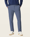 Front view of model wearing Ombre Blue Go Airweave Chino, Straight Fit.