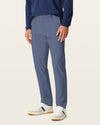 Side view of model wearing Ombre Blue Go Airweave Chino, Straight Fit.