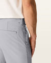 View of model wearing Sharkskin Go Airweave Chino, Straight Fit.