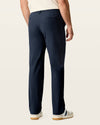 Back view of model wearing Navy Blazer Go Airweave Chino, Straight Fit.