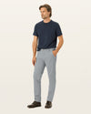 Front view of model wearing High-Rise Workday Khakis, Slim Fit.