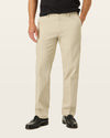View of model wearing Cloud Signature Iron Free Khakis, Straight Fit with Stain Defender®.