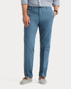 View of model wearing Bering Sea Signature Iron Free Khakis, Straight Fit with Stain Defender®.