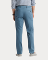 View of model wearing Bering Sea Signature Iron Free Khakis, Straight Fit with Stain Defender®.