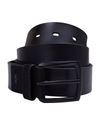 Front view of  Black Cut Round Belt.