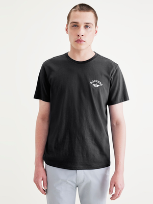 Wings & Anchor Graphic Tee, Slim Fit