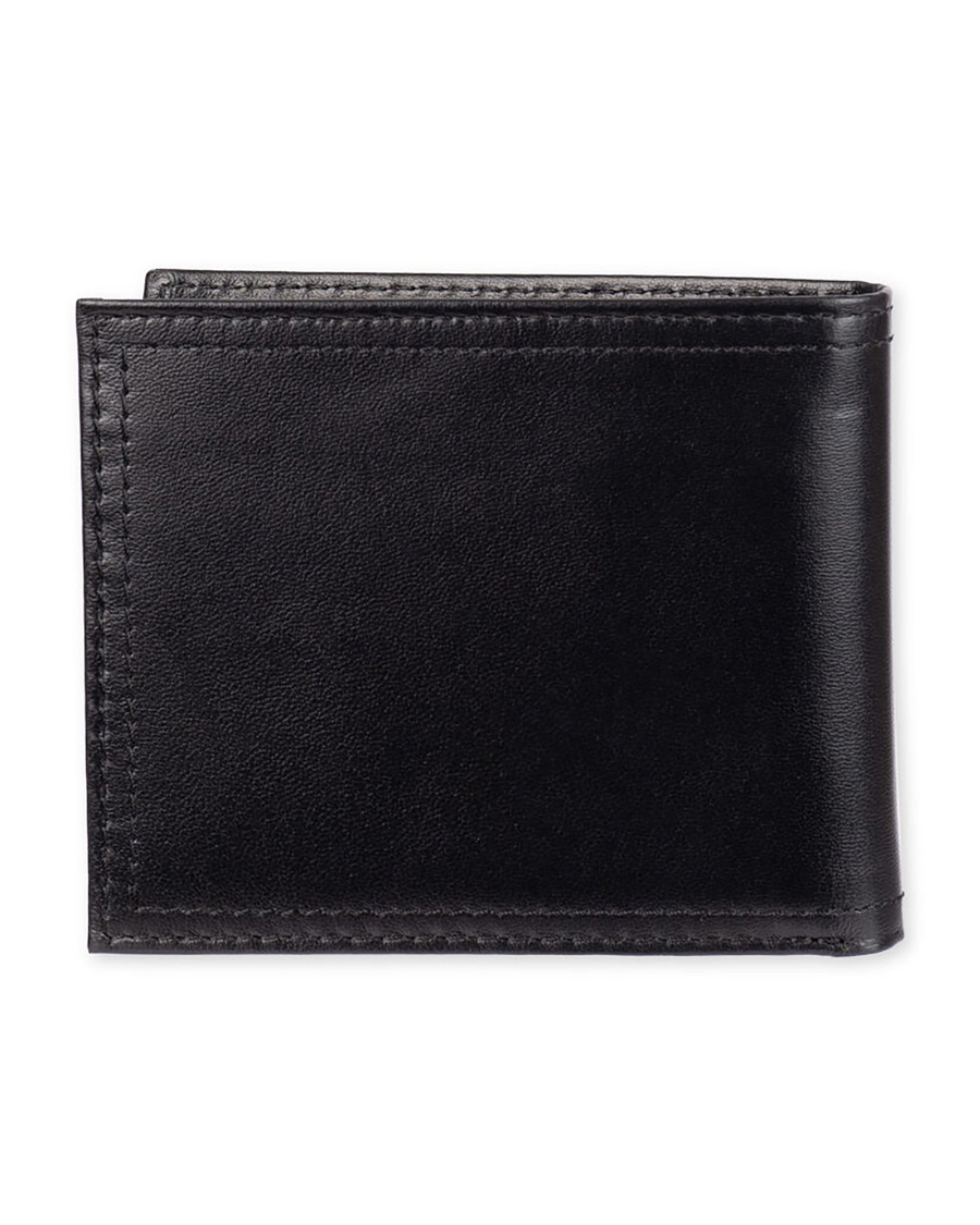 View of  Black Xcap Bifold Wallet.