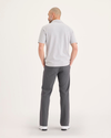 Back view of model wearing Boulevard Go Airweave Chino, Straight Fit.