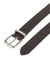 Back view of  Brown Metal Loop Belt, 32 MM.