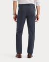 View of model wearing Harris India Ink Workday Khakis, Straight Fit.