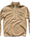 Front view of model wearing Harvest Gold Dockers® x Transnomadica Fleece.