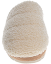 View of  Ivory Quilted Micro-Sherpa Scruff Slip-On.