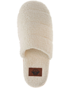 View of  Ivory Quilted Micro-Sherpa Scruff Slip-On.