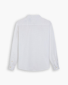 View of model wearing Lucent White Ultimate Shirt, Regular Fit.