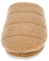 View of  Mink Brown Quilted Micro-Sherpa Scruff Slip-On.