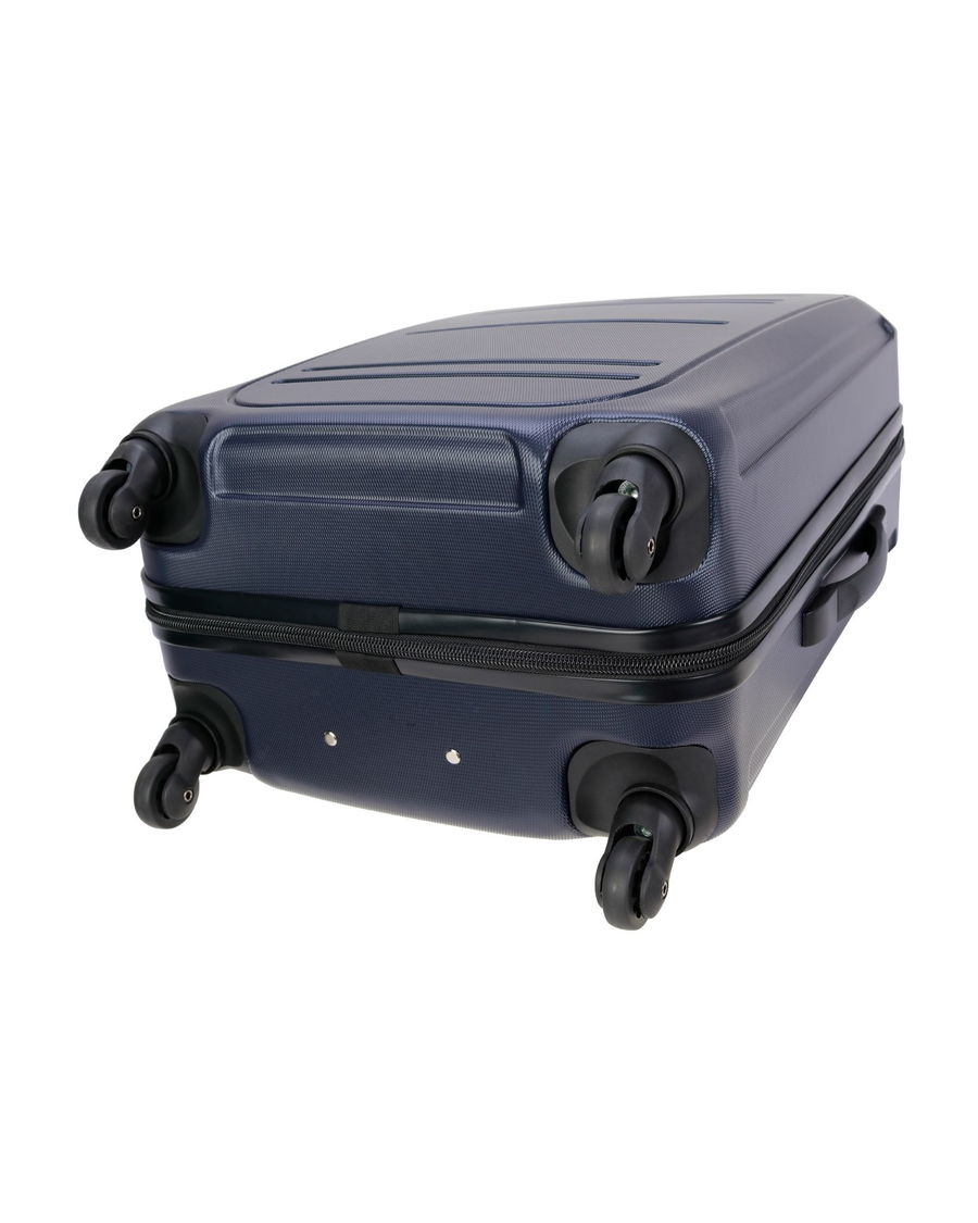 View of  Navy Iconic Luggage Set (3 Piece).