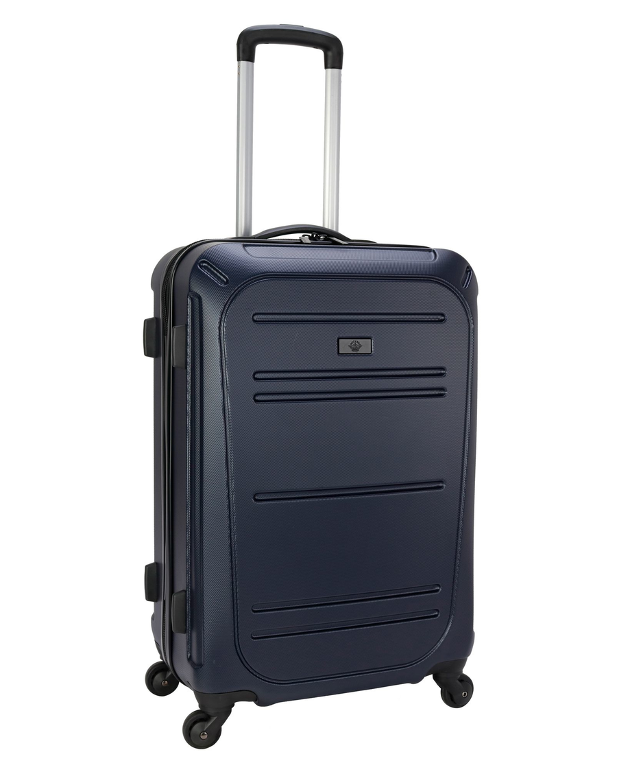 View of  Navy Iconic Luggage Set (3 Piece).