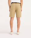 Back view of model wearing New British Khaki Ultimate 9.5" Shorts.