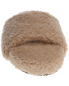 View of  Oatmeal Luxe Sherpa One Band Slide.