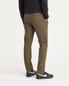 View of model wearing Otter Go Airweave Chino, Slim Fit.