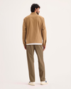 Back view of model wearing Otter Go Airweave Chino, Straight Fit.