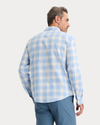 View of model wearing Piedra Ultimate Shirt, Regular Fit.