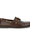 Side view of  Raisin Vargas Boat Shoes.