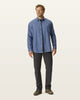 CORDUROY 5-POCKET STRAIGHT FIT in Asphalt
