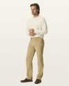 CORDUROY 5-POCKET STRAIGHT FIT in New Khaki