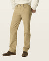 CORDUROY 5-POCKET STRAIGHT FIT in New Khaki