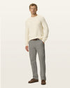 ESSENTIAL AMERICAN KHAKI STRAIGHT FIT in Putty