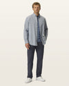 ESSENTIAL AMERICAN KHAKI STRAIGHT FIT in Ombre Blue