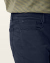 STRAIGHT SATEEN 5PKT in Navy Blazer