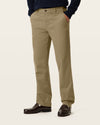 SATEEN KHAKI STRAIGHT FIT in New Khaki