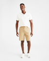 Front view of model wearing Sand Dune Perfect 8