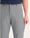 View of model wearing Sharkskin Go Airweave Chino, Straight Fit.