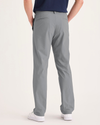 Back view of model wearing Sharkskin Go Airweave Chino, Straight Fit.
