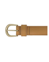 View of  Taupe Refined Classic Belt.