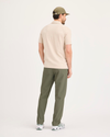 Back view of model wearing Tea Leaf Go Airweave Chino, Straight Fit.