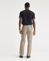 View of model wearing Timber Wolf Essential Chinos, Pleated, Classic Fit.