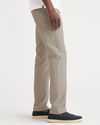 View of model wearing Timber Wolf Essential Chinos, Slim Fit.