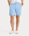 View of model wearing Vista Blue Ultimate 9.5