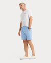 View of model wearing Vista Blue Ultimate 9.5