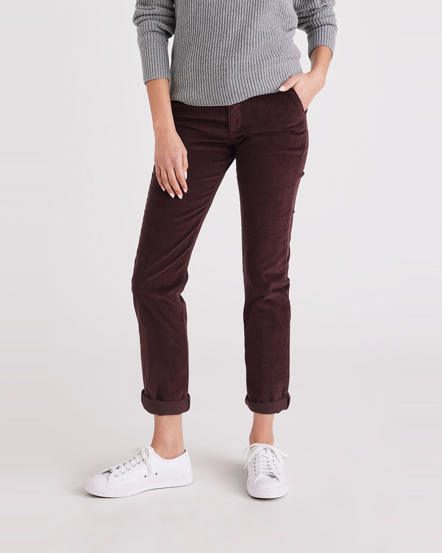 Front view of model wearing Winetasting Weekend Chinos, Slim Fit.