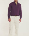 Signature Quarter-Zip Sweater