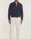 Signature Quarter-Zip Sweater